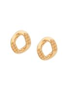 Celine Eyewear Loop Earrings - Gold