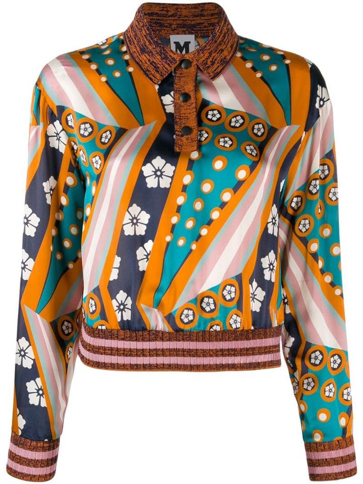 M Missoni Printed Sweater - Blue