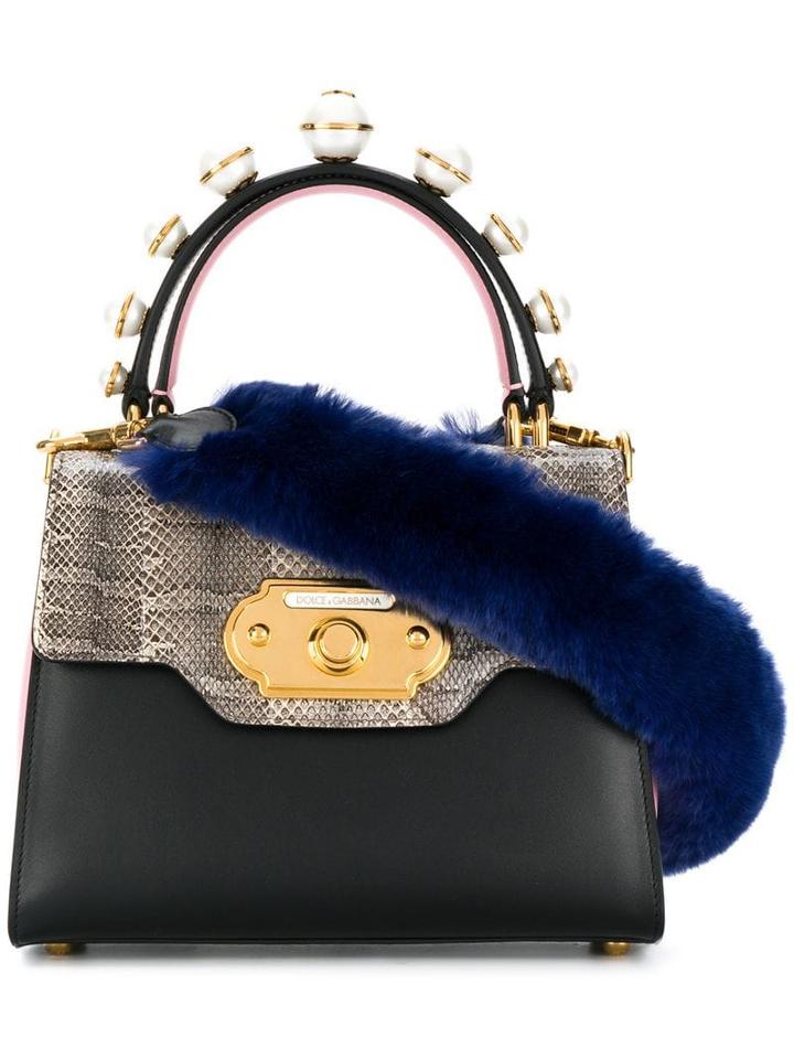 Dolce & Gabbana Small Welcome Bag - Black