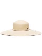 Maison Michel White Nat Shoelace Straw Hat - Neutrals
