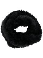 Jocelyn Faux-fur Snood Scarf - Black
