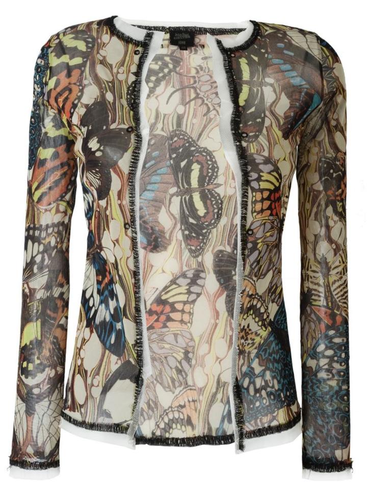 Jean Paul Gaultier Vintage Butterfly Sheer Cardigan