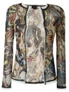 Jean Paul Gaultier Vintage Butterfly Sheer Cardigan