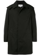 Tomorrowland Hooded Trench Coat - Black