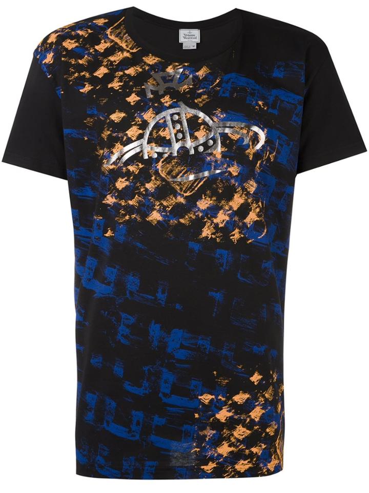 Vivienne Westwood Man Graphic Print T-shirt - Black