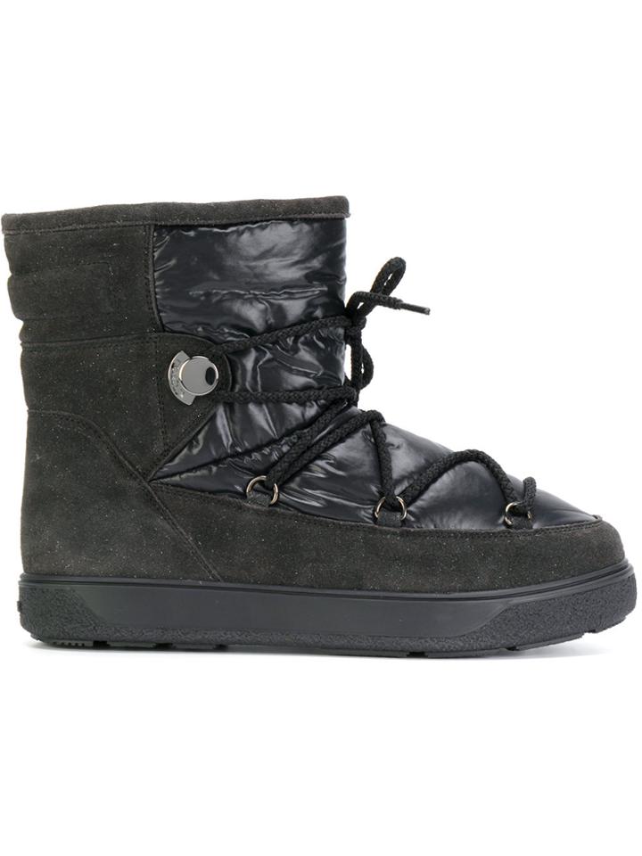 Moncler New Fanny Snow Boots - Grey