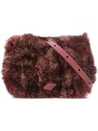 Henry Beguelin Leather Cross Body Bag - Pink & Purple
