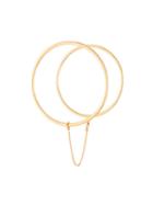 Stella Mccartney Dual Hoop Bracelet, Women's, Metallic