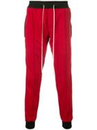 Daniel Patrick Slim Fit Track Trousers - Red