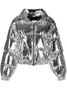 Chiara Ferragni Flirting Bomber Jacket - Silver