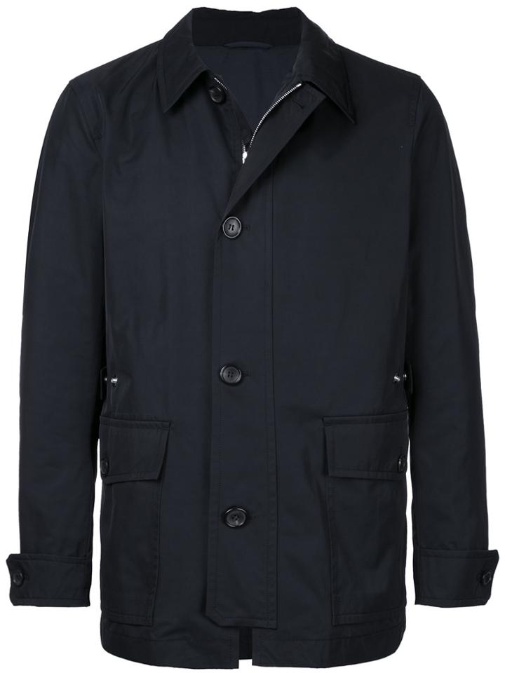Cerruti 1881 Lightweight Coat - Black