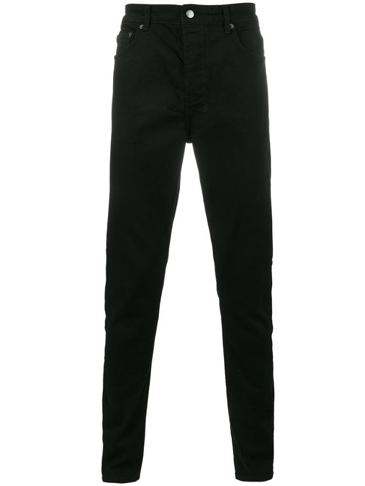 Ksubi Black Chitch Laid Slim Jeans