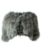 Jean Paul Gaultier Pre-owned Marabou Shrug Jacket - Green