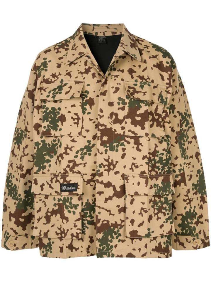 We11done Camouflage Jacket - Neutrals