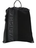 Givenchy Embossed Backpack - Black