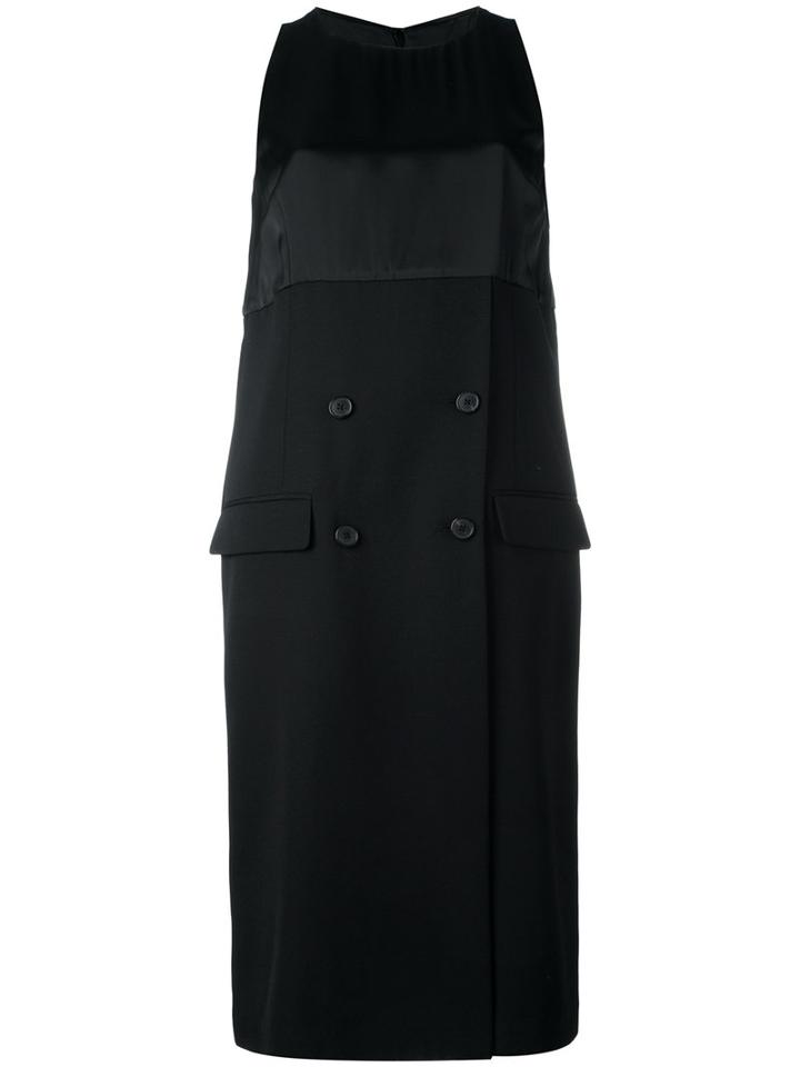Maison Margiela Tailored Dress, Women's, Size: 40, Black, Viscose/virgin Wool
