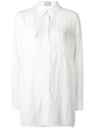 Lanvin Oversized Shirt - Neutrals