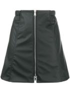 Paco Rabanne Front Zip Skirt - Black