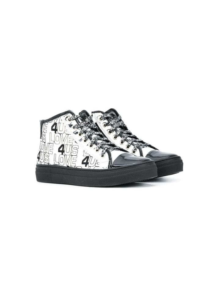 Cesare Paciotti 4us Kids Cesare Paciotti 4us Kids 52329v2t Argento E