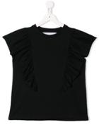 Touriste Teen Sleeveless Fitted Top - Black