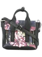 3.1 Phillip Lim Pashli Mini Satchel, Women's, Black, Calf Leather/cotton