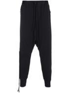 Unravel Project Drop Crotch Sweatpants - Black