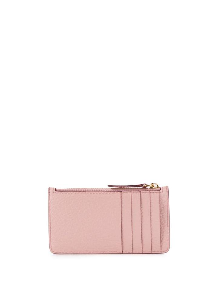 Maison Margiela Logo Cardholder - Pink