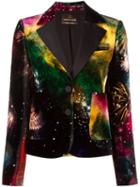 Roberto Cavalli 'universe' Print Blazer
