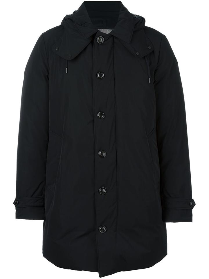 Moncler 'sawtell' Padded Coat, Men's, Size: 3, Black, Feather Down/polyamide/polyester