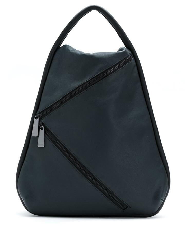 Mara Mac Zipped Backpack - Black