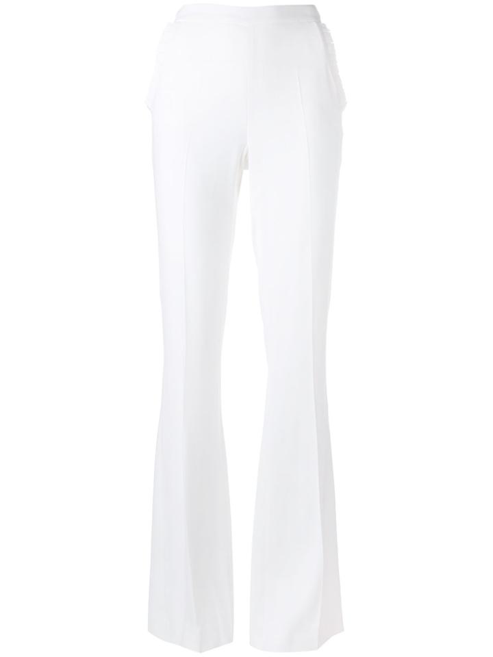 Capucci Flared Trousers - White