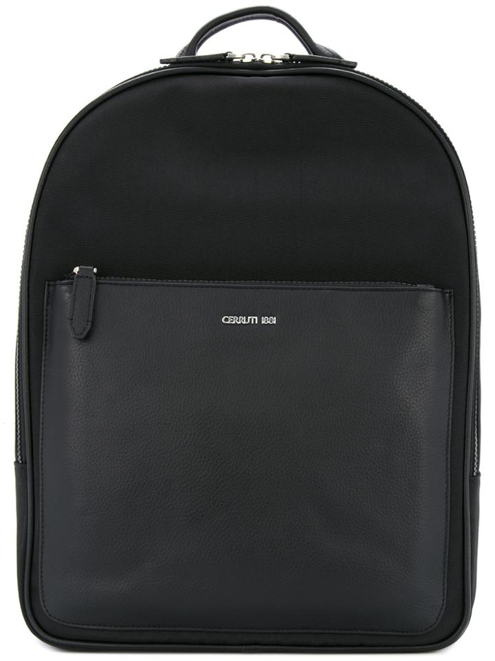 Cerruti 1881 Zipped Backpack - Black