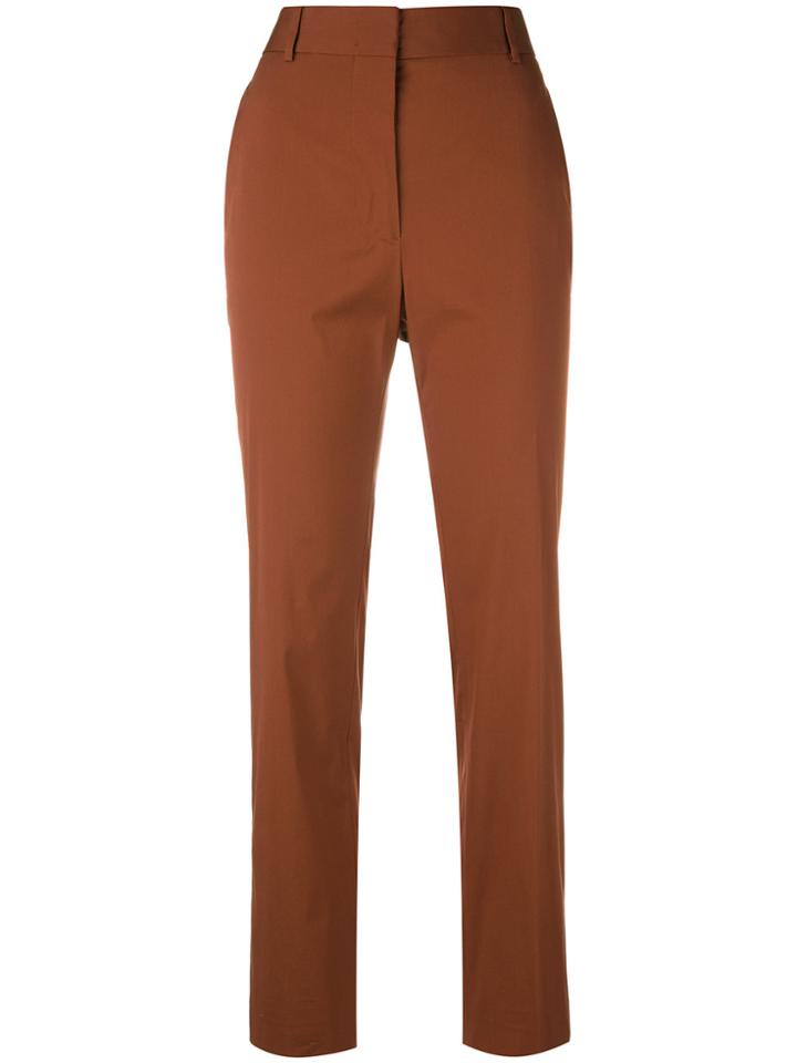 Jil Sander Tailored Straight Trousers - Yellow & Orange