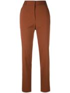 Jil Sander Tailored Straight Trousers - Yellow & Orange