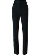 Lanvin High Waisted Trousers, Women's, Size: 36, Black, Viscose/spandex/elastane