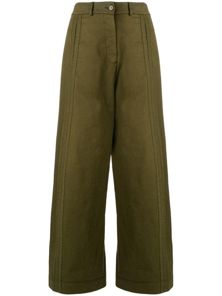 Henrik Vibskov Bean Trousers - Green