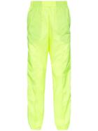 Off-white Logo Stripe Track Trousers - Yellow