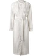 Cristaseya - Mao Collar Dress - Women - Cotton - L, Nude/neutrals, Cotton