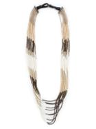 Brunello Cucinelli Multi Strand Beaded Necklace