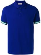 Moncler - Classic Polo Shirt - Men - Cotton - Xs, Blue, Cotton
