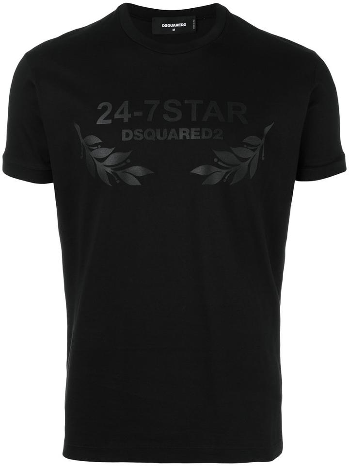 Dsquared2 - 24-7 Star T-shirt - Men - Cotton - Xxl, Black, Cotton