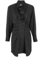 Isabel Marant Étoile Gathered Front Mini Dress - Black