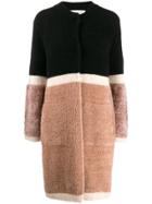 Chiara Bertani Colour Block Cardigan - Neutrals