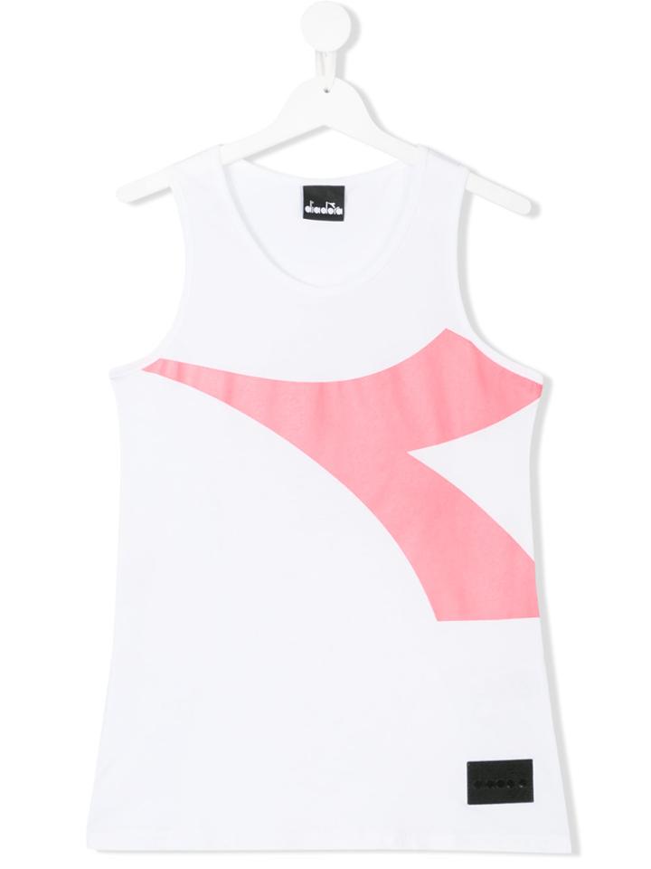 Diadora Junior Logo Dress - White