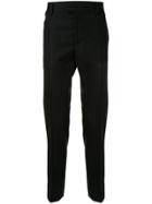 Undercover Tapered Piped Seam Trousers - Black