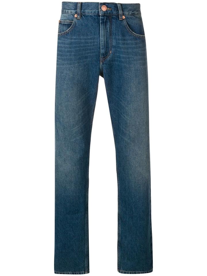 Isabel Marant Straight Leg Jeans - Blue