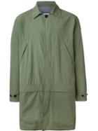 Saturdays Surf Nyc Single Breasted Parka, Men's, Size: L, Green, Cotton/polyester/nylon