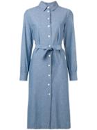 A.p.c. Karen Shirt Dress - Blue
