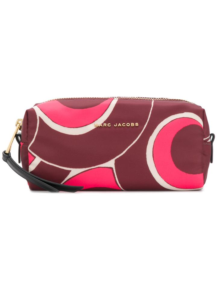 Marc Jacobs Narrow Cosmetics Case - Pink & Purple