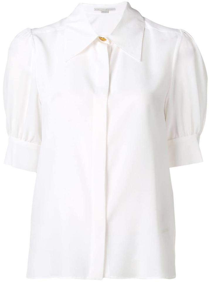 Stella Mccartney Pointed Collar Blouse - White